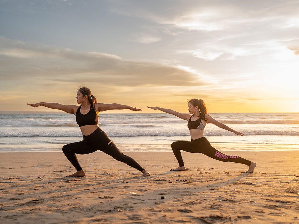 Yoga on The Beach